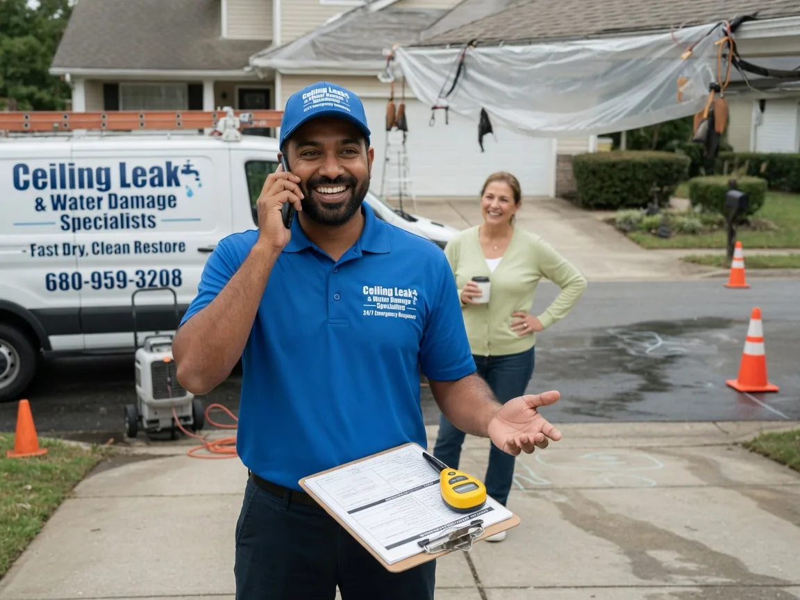Ceiling Leak Cleanup Primrose, NE FAQs